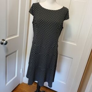 Christopher & Banks Polka Dot Dress - 14